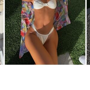 Strawberry milk mob bikini top